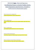 NCCCO Digger Derrick Operator Certification Exam 2026 2027 Practice Questions and Verified Answers Latest Update A&plus;