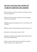 MB&lowbar;ASCP&lowbar;EXAM&lowbar;2026&lowbar;FINAL&lowbar;REVIEW&lowbar;SET&lowbar;COMPLETE&lowbar;QUESTIONS&lowbar;AND&lowbar;ANSWERS