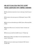 MB&lowbar;ASCP&lowbar;EXAM&lowbar;2026&lowbar;PRACTICE&lowbar;SCRIPT&lowbar;TESTED&lowbar;QUESTIONS&lowbar;WITH&lowbar;VERIFIED&period;