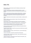 Educ 701&period; Questions and Answers 2026