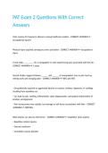 PAT Exam 2 Questions With Correct Answers