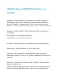 CMN 350 Exam 3 QUESTIONS With Correct Answers&period;
