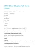 CMN 350 Exam 4 Questions With Correct Answers&period;