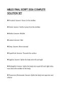 MBLEX FINAL SCRIPT 2026 COMPLETE SOLUTION SET