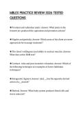 MBLEX PRACTICE REVIEW 2026 TESTED QUESTIONS