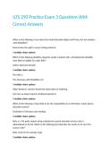 ILTS 290 Practice Exam 3 Questions With Correct Answers