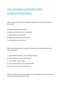 ILTS 290 EXAM QUESTIONS WITH COMPLETE SOLUTIONS 