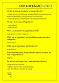 CON 1300 EXAM QUESTIONS AND ANSWERS 2026