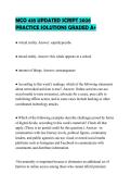 MCO 435 UPDATED SCRIPT 2026 PRACTICE SOLUTIONS GRADED A&plus;