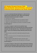 ATI Medical-Surgical Review 2026 &ndash; Musculoskeletal&comma; Gastrointestinal&comma; Immune & Infectious &vert;  Exam Questions with Correct Answers Study Guide &lpar;ATI Proctored & NCLEX Prep&rpar;