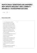 NUR 114 EXAM 1 QUESTIONS AND ANSWERS &vert; NEW UPDATE 2026&sol;2027 &vert; 100&percnt; CORRECT &vert; GRADED A&plus; &vert; GUARANTEED SUCCESS&period;