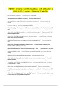 NABCEP - Intro to Solar Photovoltaics with all Correct & 100&percnt; Verified Answers &vert;Already Graded A&plus;