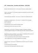 MFT &ndash; Business Exam &ndash; Questions and Solutions &ndash; 2025&sol;2026