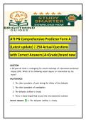 Exam Pack&colon; ATI PN Comprehensive Predictor Form A &lpar;2025-2026 Updated&rpar;