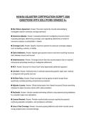 HAWAII ADJUSTER CERTIFICATION SCRIPT 2026 QUESTIONS WITH SOLUTIONS GRADED A&plus;