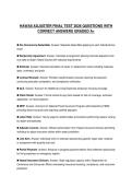 HAWAII ADJUSTER FINAL TEST 2026 QUESTIONS WITH CORRECT ANSWERS GRADED A&plus;