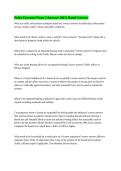 Police Entrance Exam &vert;&vert; Answers 100&percnt; Rated Correct&period;