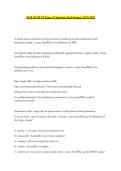 AQA GCSE PE Paper 2 Questions And Answers 2025&sol;2026