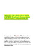 NURS 5433 FNP II Midterm Exam Review  &lpar;2025-2026&rpar; Questions & Answers &vert; Latest  Already Graded A&plus; UPDATE 2025&vert;2026