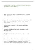 CGS 2518 EXAM 1 FSU ARMSTRONG &vert; QUESTIONS AND ANSWERS &vert; 100&percnt; CORRECT&period;