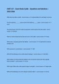 CNET 157 &ndash; Exam Study Guide &ndash; Questions and Solutions &ndash; 2025&sol;2026