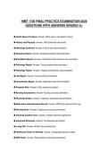 HIMT 1100 FINAL COMPREHENSIVE STUDY GUIDE 2026 FULL QUESTIONS AND SOLUTIONS GRADED A&plus;