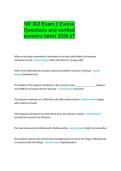 NR 302 Exam 2 Evolve Questions and verified answers latest 2026 2027&period;
