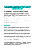 NR 566 ADVANCED PHARMACOLOGY CARE OF THE FAMILY MIDTERM PACKAGE DEAL 2026&sol;2027 &vert; 5 Versions Already Rated A &vert; Chamberlain College &vert; Pass Guaranteed