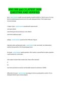 NSG 555 quiz 3 LATEST 2026 QUESTINS AND VERIFIED CORRECT ANSWERS&period;