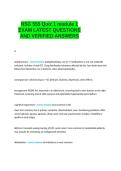 NSG 555 Quiz 1 module 1 EXAM LATEST QUESTIONS AND VERIFIED ANSWERS&period;