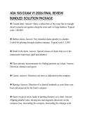 ASA 105 EXAM V1 2026 FINAL REVIEW BUNDLED SOLUTION PACKAGE