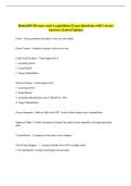 Badm300 Mergers and Acquisitions Exam Questions with Correct  Answers &lpar;Latest Update&rpar;