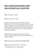 EPALS CERTIFICATION REVIEW SCRIPT 2026 ACCURATE Q&A COLLECTION
