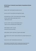 MJF 105&comma; Exam 3&comma; University Course Material&comma; Comprehensive Review and Practice