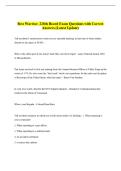 Best Warrior&comma; 228th Board Exam Questions with Correct  Answers &lpar;Latest Update&rpar; 