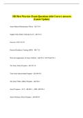3ID Best Warrior Exam Questions with Correct Answers  &lpar;Latest Update&rpar;