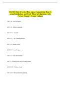 USASOC Best Warrior&sol;Best Squad Competition Board -  Army Regulations and Study Material -Questions with  Correct Answers &lpar;Latest Update&rpar;