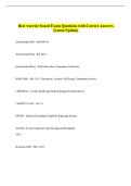 Best warrior board Exam Questions with Correct Answers  &lpar;Latest Update&rpar;