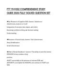 FTT 111-9352 COMPREHENSIVE STUDY GUIDE 2026 FULLY SOLVED QUESTION SET