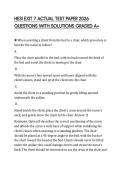 HESI EXIT 7 ACTUAL TEST PAPER 2026 QUESTIONS WITH SOLUTIONS GRADED A&plus;