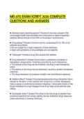 MIS 6713 EXAM SCRIPT 2026 COMPLETE QUESTIONS AND ANSWERS