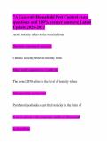 7A General&plus;Household Pest Control exam questions and 100&percnt; correct answers&vert; Latest Update 2026-2027