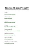 HNG 540&colon; PRACTICE EXAMINATION 2026 QUESTIONS WITH ANSWERS GRADED A&plus;