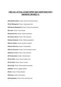 HOAG ECG FINAL TEST 2026 QUESTIONS WITH CORRECT ANSWERS GRADED A&plus;
