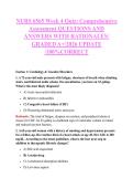 NURS 6565 Week 4 Quiz&colon; Comprehensive  Assessment QUESTIONS AND  ANSWERS WITH RATIONALES&sol;  GRADED A&plus;&sol;2026 UPDATE  &sol;100&percnt;CORRECT 
