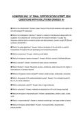 HONDROS BIO 117 FINAL PRACTICE EXAMINATION 2026 QUESTIONS WITH ANSWERS GRADED A&plus;
