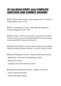 ICS 100 EXAM SCRIPT 2026 COMPLETE QUESTIONS AND CORRECT ANSWERS