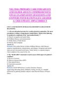 NSG 5544&colon; PRIMARY CARE FOR ADULTS  AND OLDER ADULTS COMPREHENSIVE  FINAL EXAMINATION QUESTIONS AND  ANSWERS WITH RATIONALES&sol; GRADED  A&plus;&sol;2026 UPDATE &sol;100&percnt;CORRECT