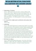 MN 580 MIDTERM ACTUAL EXAM PAPER 2026 QUESTIONS WITH ANSWERS GRADED A&plus;