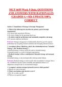 MGT 6655 Week 5 Quiz&comma; QUESTIONS  AND ANSWERS WITH RATIONALES  &sol;GRADED A &plus;&sol;026 UPDATE&sol;100&percnt;  CORRECT